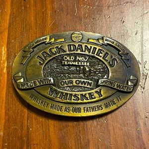 vintage jack daniels belt buckle